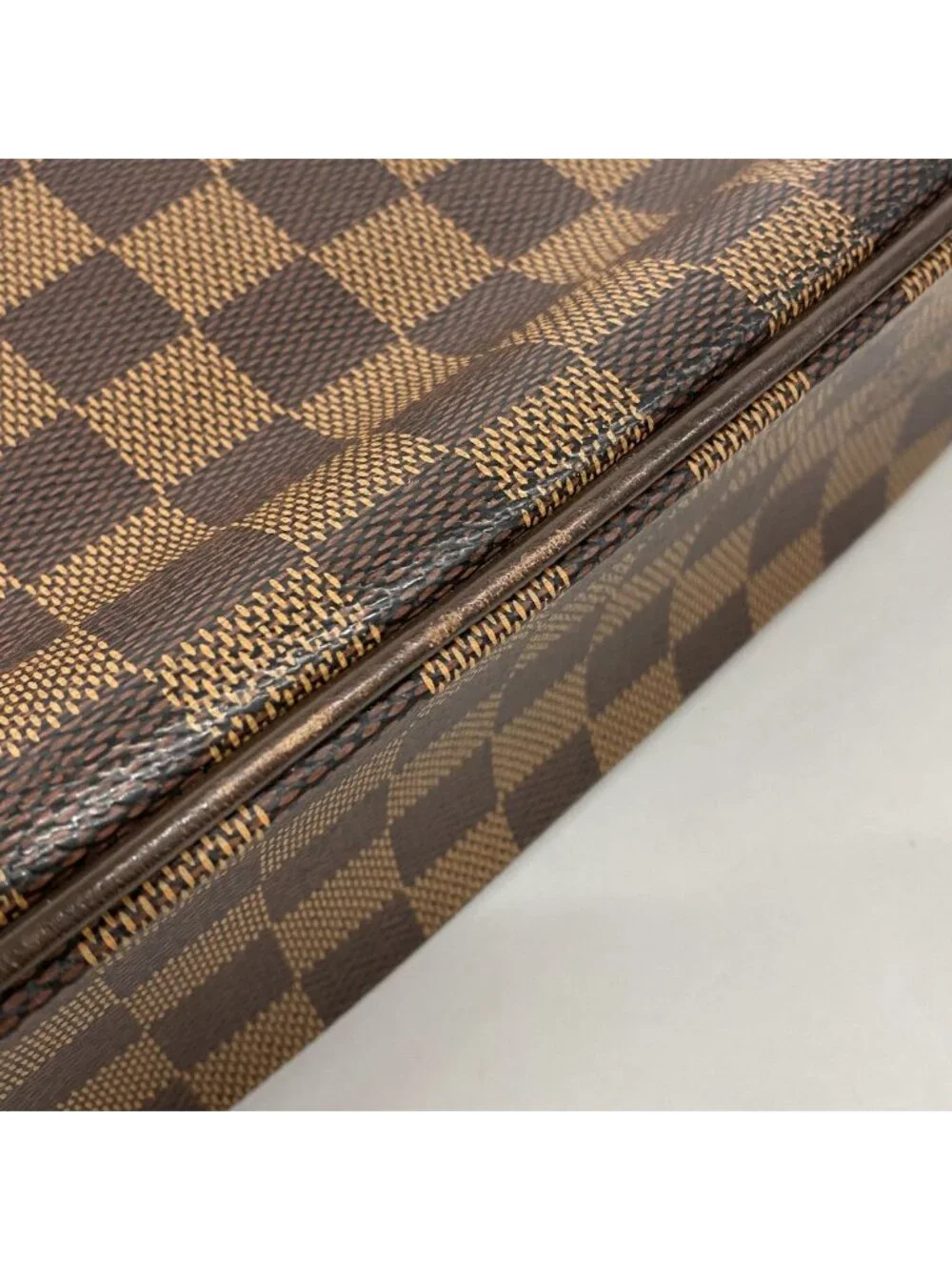 Louis Vuitton Shoulder Bag Damier Shelton MM Ebene